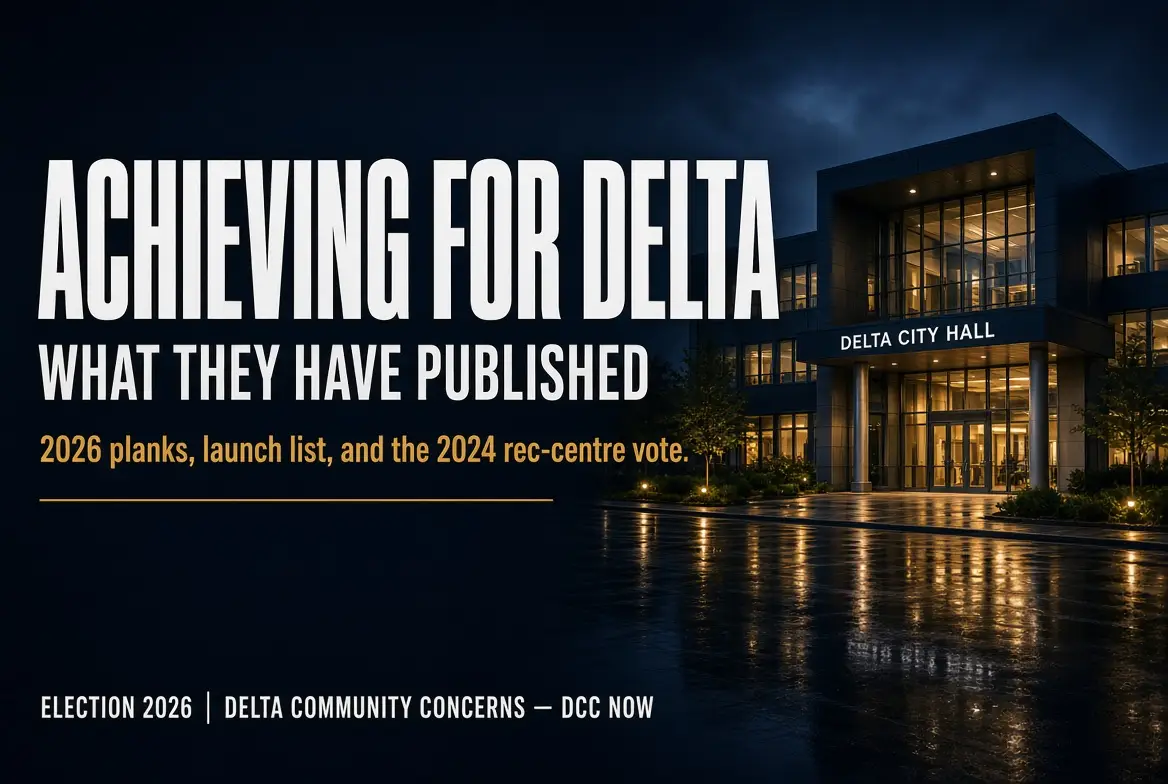 Achieving For Delta — what they have published