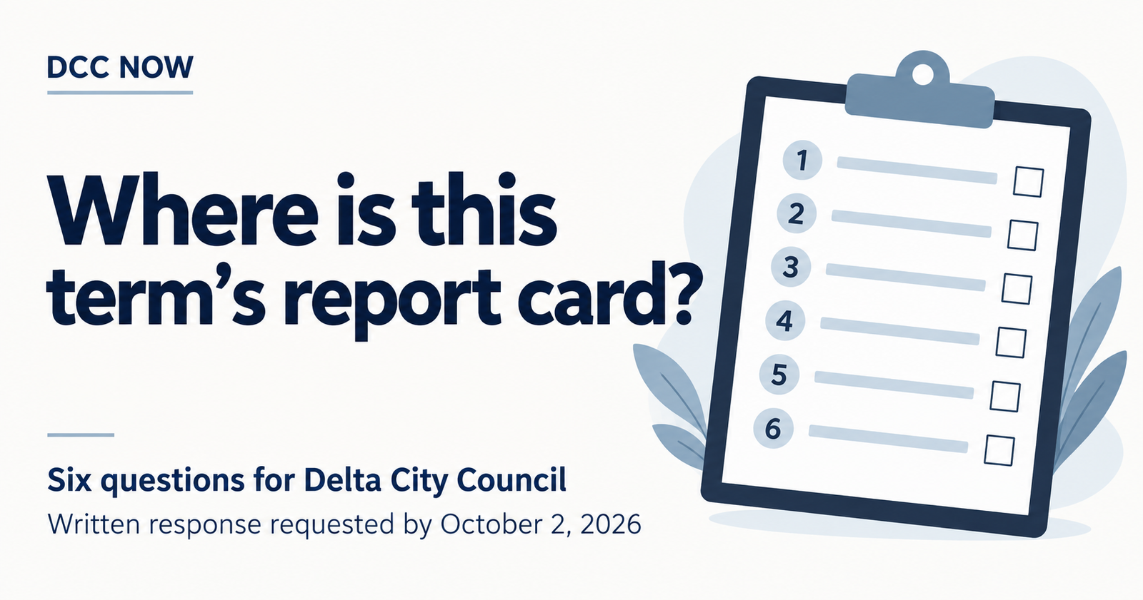 where is the council report card